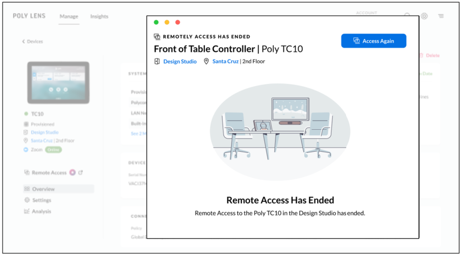 Remote Access Table Controller