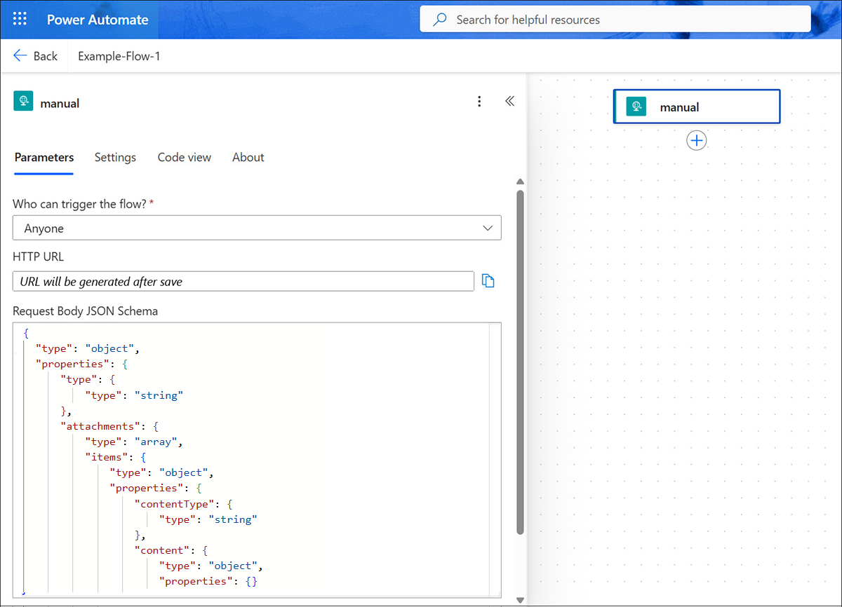 Power Automate - Create Instant Cloud Flow